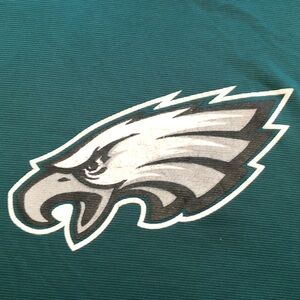 Philadelphia Eagles Majestic Big and Tall 5XL Short Sleeve Shirt Please Read
